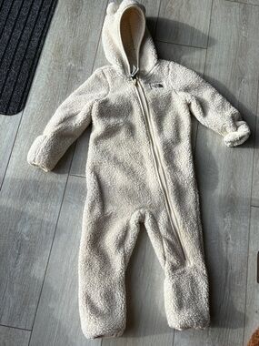 The North Face Sherpa Hooded Kids One-Piece Jumpsuit